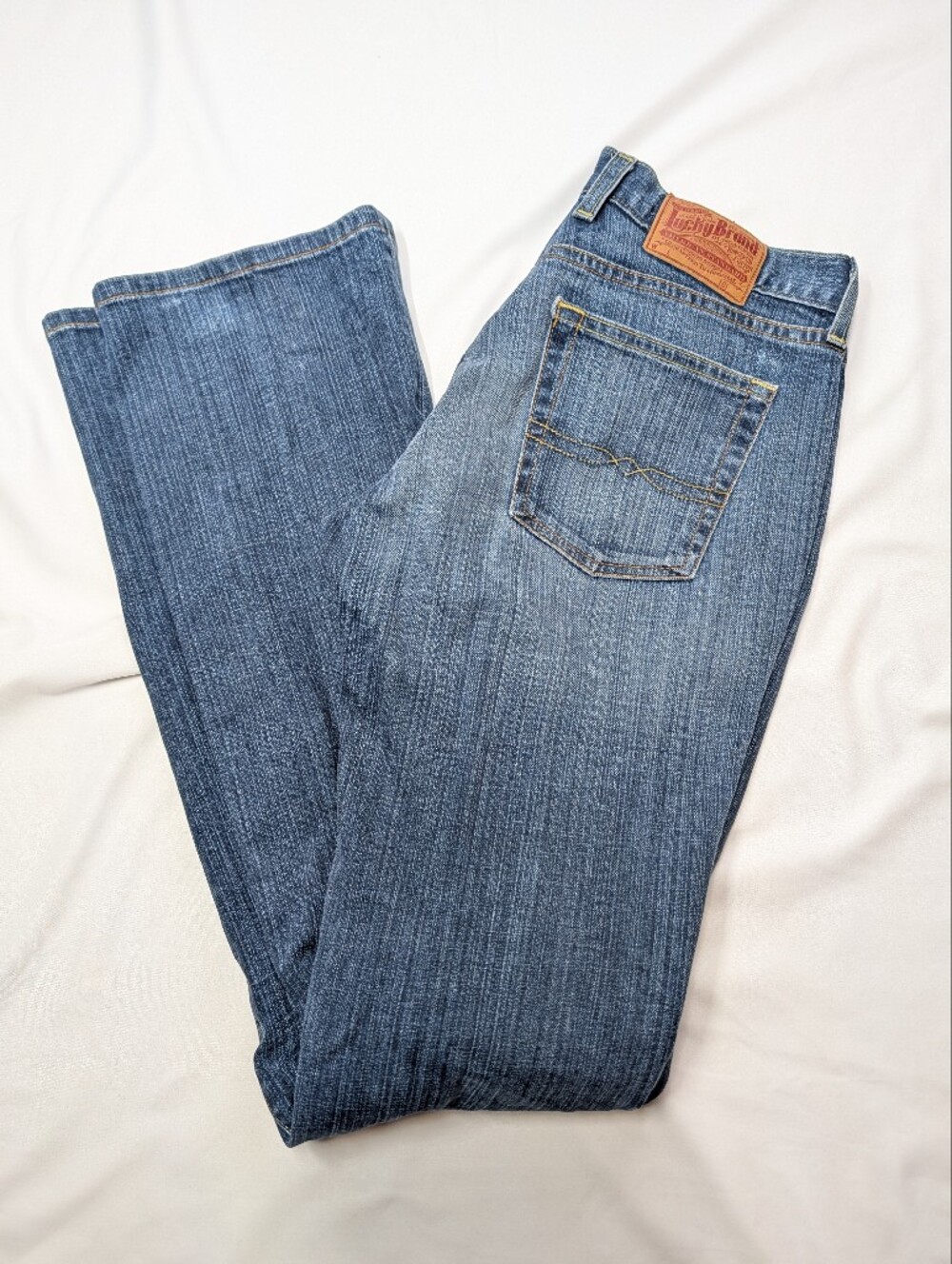 Lucky Brand Gunner Hipster Bootcut Y2K Jeans Size 6/28